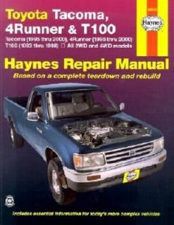 Toyota Tacoma, 4Runner and T100, 1993 2000 by J. H. Haynes, Mike 