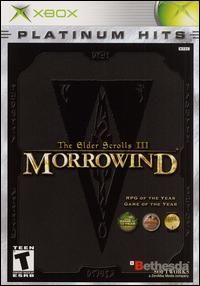 The Elder Scrolls III Morrowind Platinum Hits Edition Xbox, 2002 