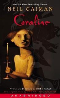 Coraline by Neil Gaiman 2002, Cassette, Unabridged, Abridged