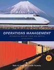 Operations Management Integrating Manufacturing & Services by Davis 