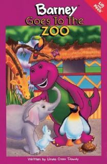Barney Goes to the Zoo by Linda Cress Dowdy 1993, Board