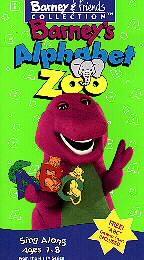 Barney   Barneys Alphabet Zoo (VHS, 199