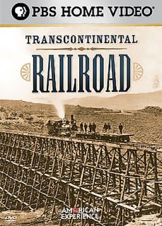 The American Experience   Transcontinental Railroad DVD, 2007