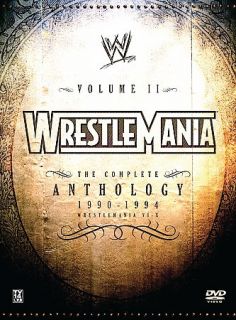 WWE   Wrestlemania Anthology Vol. 2 DVD, 2005, 5 Disc Set