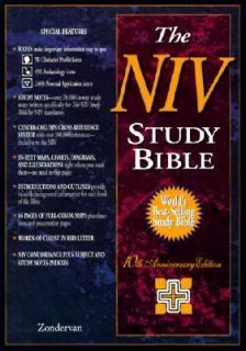 NIV Study Bible 1995, Hardcover