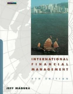 International Financial Management by Madura 1997, Paperback