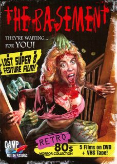 The Basement Retro 80s Horror Collection DVD, 2011, 4 Disc Set