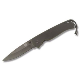Benchmark   CERAMIC BLADE   Pocket Folding Knife w/ G 10 Handle