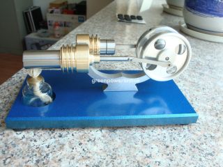 Hot Air Stirling Engine Motor Generator Education Toy Kits Electricity 