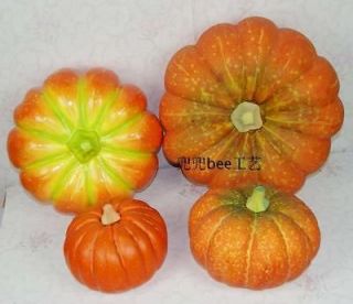 1pc Large pumpkin wedding gifts props home 3040 fake artificial