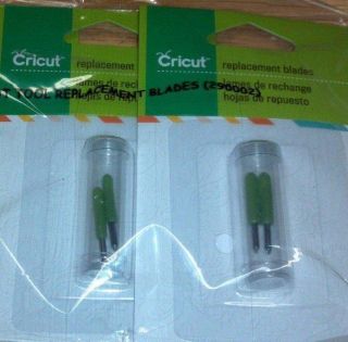 cricut replacement cutting blades lot of 4 blades time left