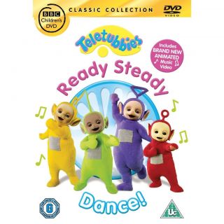 teletubbies ready steady dance r4 dvd _new seale d from