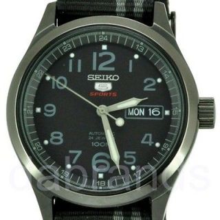 Seiko 5 Sports automatic Stainless Steel 24 Jewels WR100M Watch SRP277 