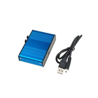 Blue USB 2.0 to 5.1 Channel Speaker System Sound Adapter For XP Vista 