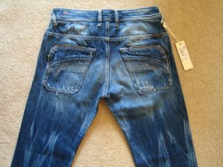 diesel poiak 8c0 slim straight jeans nwt italy 27x30