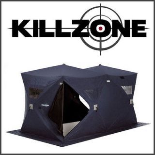 New KillZone Igloo 2X Ice Fishing Shelter   Hub Style Ice Shanty 6 8 