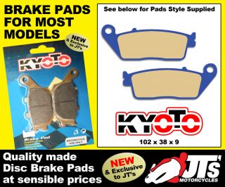 FRONT DISC PADS BRAKE PADS TO SUIT KYMCO Xciting 300i / 300i R (08 10)