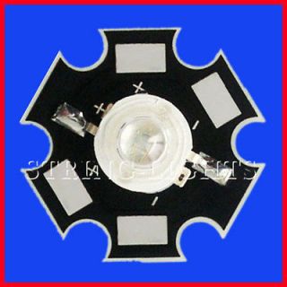 10PCS 3W Blue High Power LED Light Emitter 460 465NM with 20mm Star 