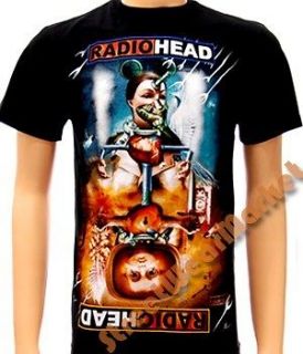 radiohead alternative band thom yorke men t shirt sz l