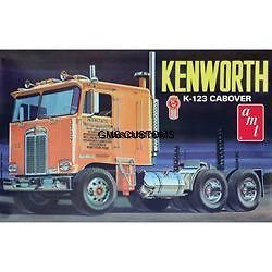 amt687 k 123 kenworth cabover model kit truck fsmib time