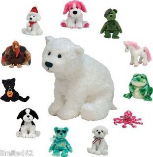 TY BBOM   Beanie Baby of the Month 2007 Set of 12 Different Beanie 