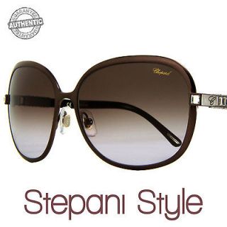 chopard sunglasses sch804s 0k01 bronze brown 804