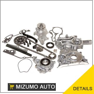   22re heavy duty timing chain cover kit oil water pump  109