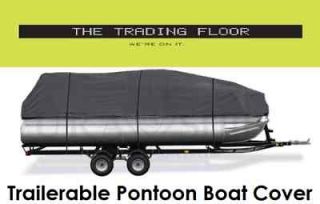 trailerable pontoon boat cover 21 24  74