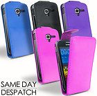 LEATHER FLIP CASE COVER   SCREEN PROTECTOR FOR SAMSUNG GALAXY ACE 2 