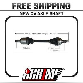 NEW COMPLETE CV JOINT AXLE SHAFT ASSEMBLY FOR/FITS FRONT RIGHT 