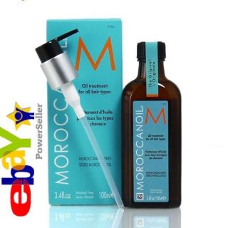 Moroccan Oil 100% Original Moroccanoil Hair Treatment *with Pump* FREE 