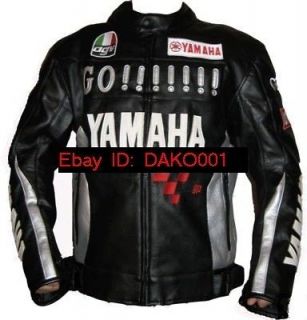 Newly listed Motorcycle Motor Racing Yamaha Leather Jacket M XXL NEW 
