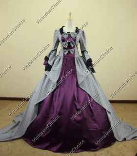Marie Antoinette Victorian Dress Wedding Ball Gown Reenactment 