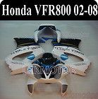 02 08 Honda VFR800 VFR 800 Interceptor VTEC FAIRING KIT