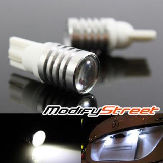   WHITE 5W SMD PROJECTOR LENS LED LICENSE LIGHT BULB LAMPS 194/168/T10