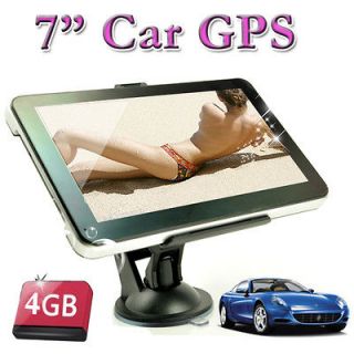 Car GPS Navigation HD Touch Screen FM 128RAM 4GB New Map WinCE6.0 