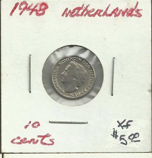   10 cents coin made of nickel F KM# 177 (Y55) nice coin for set