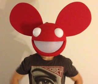 lighting red mouse mask home made deadmau5 head replica time