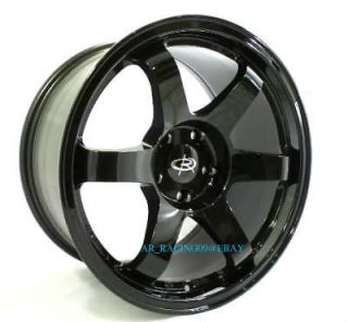 17 Rota Wheels 17x9 5x100 GRID YAMAHA BLACK 02 03 04 05 06 07 08 09 