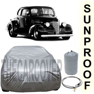 CHEVY COUPE Sunproof Car Cover Silver 1933 1934 1935 1936 1937 1938 