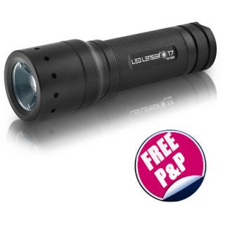 Coast Cree Led Lenser T7 Tactic police focus camping torch flashlight 