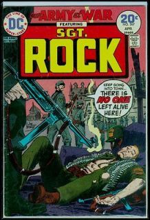 dc comics our army at war 267 sgt rock vg