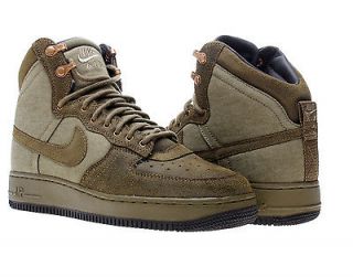 Nike Air Force 1 HI DCN Military Raw Umber Olive Mens Boots 525316 200