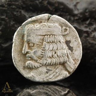Ancient SILVER COIN Rare Parthian Kingdom King Vardanes II TETRADRACHM 