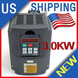 NEW 3.0KW 27A VARIABLE FREQUENCY DRIVE INVERTER 110 240V VFD