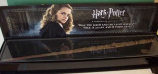 Harry Potter Hermione Granger Light Up Wand Toy Costume Includes 
