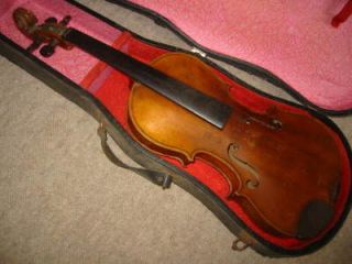 nice old violin nice flamed nr stainer brand ing from