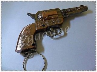 ci202 gun pistol shaped lighter windproof refillable from china time 