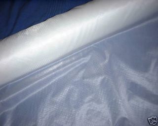 yds 38 white parachute ripstop nylon material fabric from