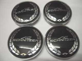   SCHNITZER Wheel Center Caps 68mm E36 E39 E46 E90 316 318 (Fits BMW